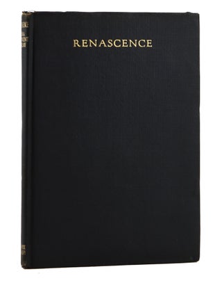 Item #29307 Renascence and Other Poems. Edna St. Vincent Millay