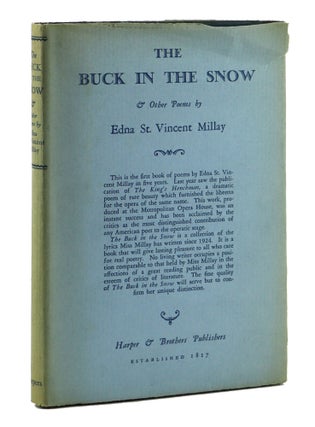 Item #29311 The Buck in the Snow & Other Poems. Edna St. Vincent Millay