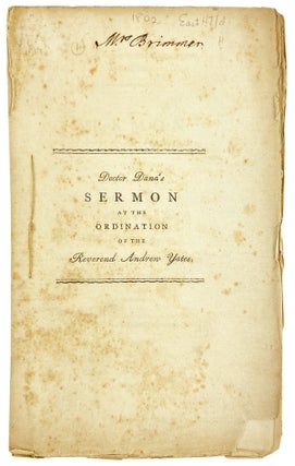 Item #29352 There Is No Reason to Be Ashamed of the Gospel. A Sermon Preached at East-Hartford,...
