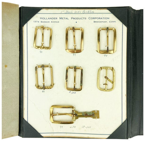 Buckles Catalog.pdf Belt Buckle Sample Catalog | Trade Catalogs, Hollander Metal Product ...