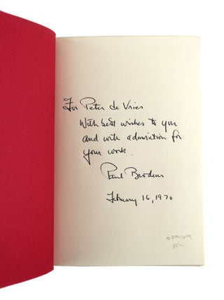 The Stunt Man [Inscribed and Signed to Peter De Vries]