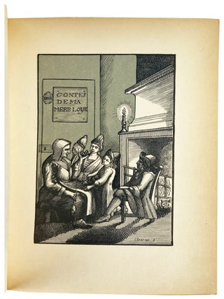 Contes de Ma Mere Loye: Histoires ou Contes du Temps Passe, et Contes en Vers, par Perrault avec des vignettes gravees sur bois par J.-L. Perrichon d'apres celles de l'edition originale (1697)