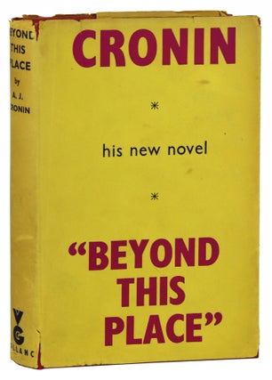 Item #29720 Beyond This Place. A. J. Cronin