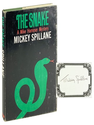 The Snake [Signed Bookplate Laid in. Mickey Spillane.