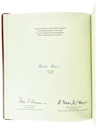 Die vergessenen Briefe und Schriften: Niepce, Daguerre, Talbot [Limited Edition, Signed by Anna Auer, Anselm F. Wunderer, and Andrea Barylli-Fayer]