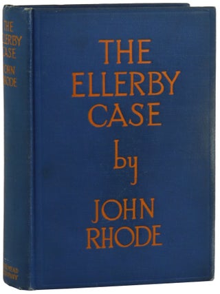 Item #29926 The Ellerby Case. John Rhode, pseud. Cecil Street