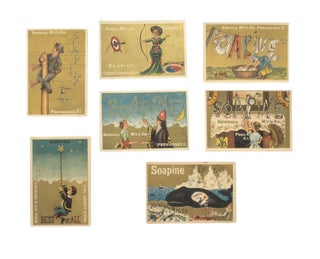 Collection of Seventeen Soapine Trade Cards
