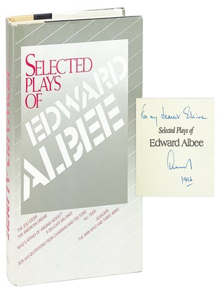 Selected Plays of Edward Albee [Inscribed to Elaine Steinbeck. Edward Albee.