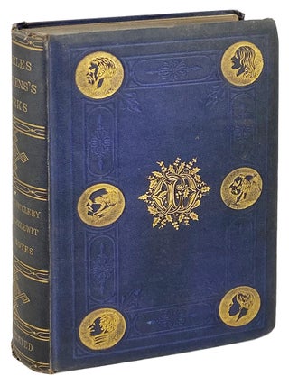 Item #31086 The Works of Charles Dickens... Nicholas Nickleby, Martin Chuzzlewit, American Notes....