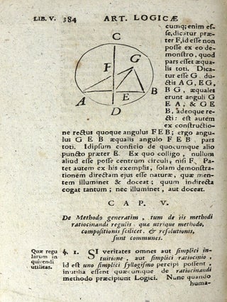 Antonii Genuensis in regia neapolitana academia philosophiae professoris elementorum artis logicocriticae libri V post tertiam neapolitanam. Editio in Germania prima.