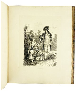Item #31130 Soixante Planches Gravees par A. Guillaumot Fils Costumes & Coiffures du XVIIIe...