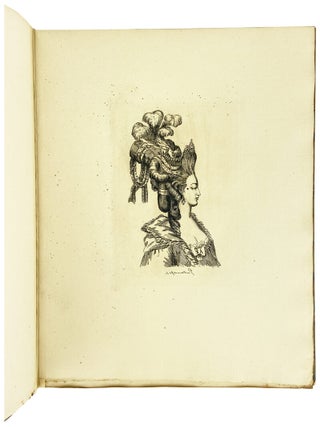 Soixante Planches Gravees par A. Guillaumot Fils Costumes & Coiffures du XVIIIe siecle d'apres Desrais, Cochin, Watteau fils, etc.
