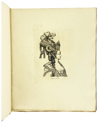Soixante Planches Gravees par A. Guillaumot Fils Costumes & Coiffures du XVIIIe siecle d'apres Desrais, Cochin, Watteau fils, etc.