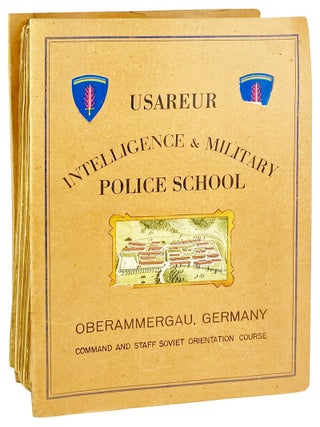 Item #31165 Intelligence & Military Police School: Command and Staff Soviet Orientation Course....