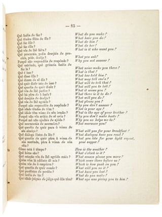 The New Guide of the Conversation in Portuguese and English in Two Parts