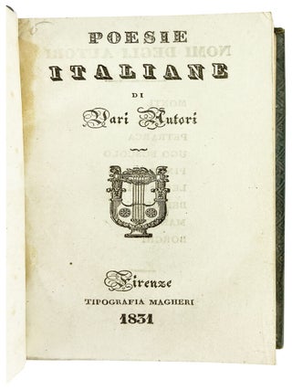 Poesie Italiane di Vari Autori