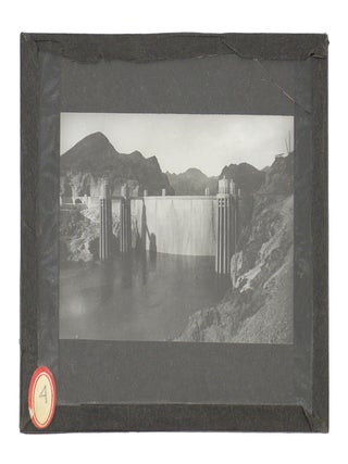 Collection of Thirty Glass Slides Depicting the Newly-Completed Hoover Dam