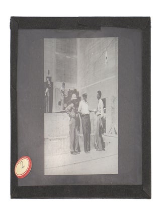 Collection of Thirty Glass Slides Depicting the Newly-Completed Hoover Dam