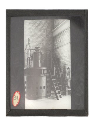 Collection of Thirty Glass Slides Depicting the Newly-Completed Hoover Dam