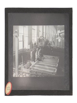 Collection of Thirty Glass Slides Depicting the Newly-Completed Hoover Dam