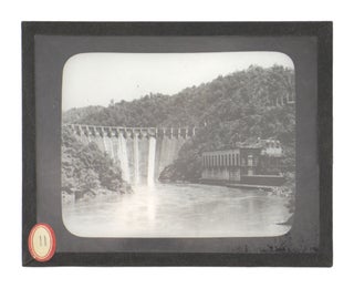 Collection of Thirty Glass Slides Depicting the Newly-Completed Hoover Dam