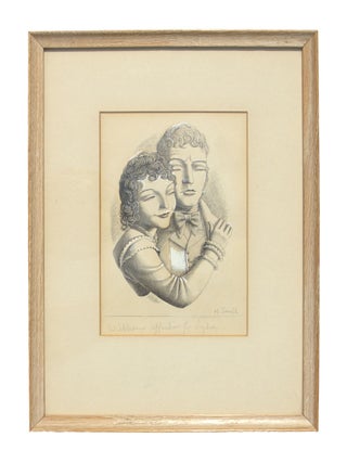 Collection of Six Original Signed Drawings for the Limited Editions Club Edition of "Pride and Prejudice"