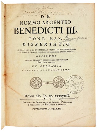 De Nummo Argenteo Benedicti III