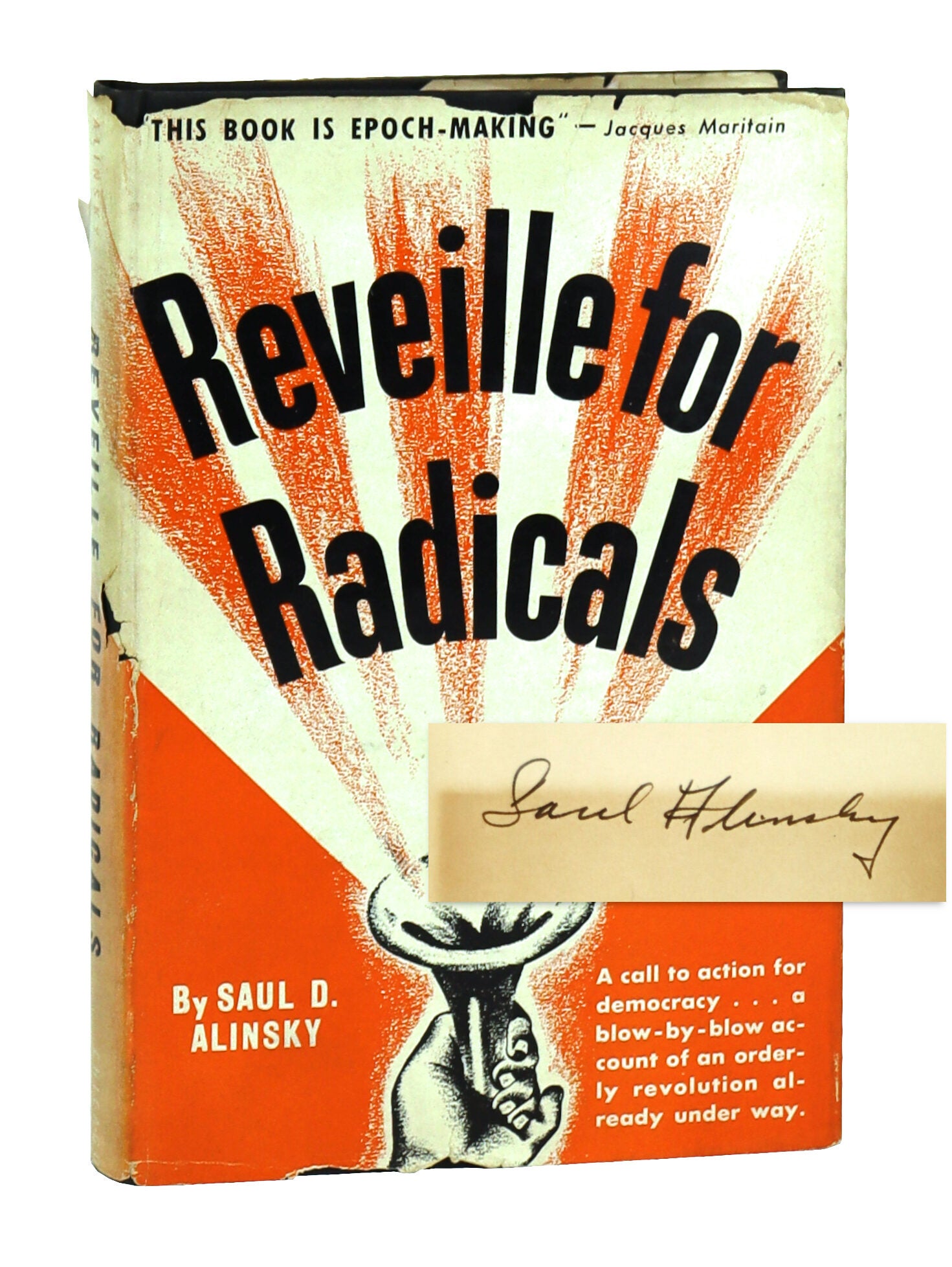 Reveille for Radicals Signed | Saul D. Alinsky