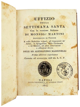 Uffizio della Settimana Santa