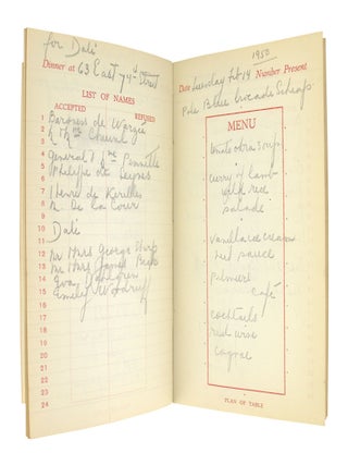 Archive of Dinner Records hosted by the United States Ambassador to NATO and His Wife, 1949-1975