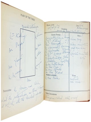 Archive of Dinner Records hosted by the United States Ambassador to NATO and His Wife, 1949-1975