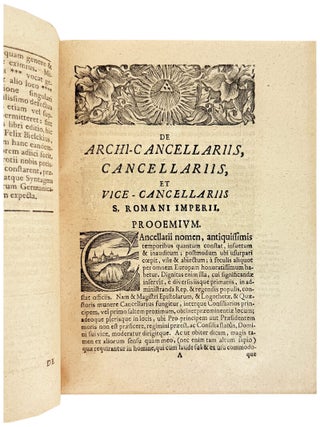 Bernardi a Mallinckrot decani monasteriensis etc. De Archicancellariis S. Rom. Imperii ac cancellariis imperialis aulae...