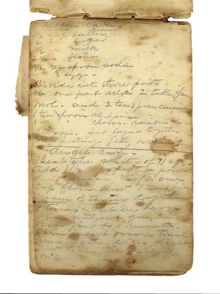 Manuscript Cookbook
