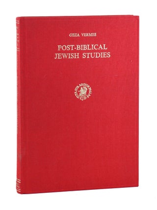 Item #32796 Post-Biblical Jewish Studies. Geza Vermes