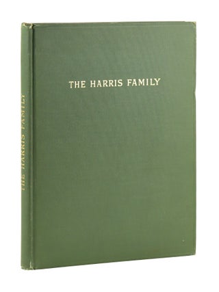 Item #32825 Record of the Harris Family Descended from John Harris Born 1680 in Wiltshire,...
