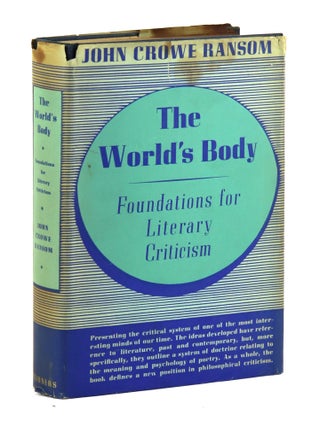 The World's Body. John Crowe Ransom.