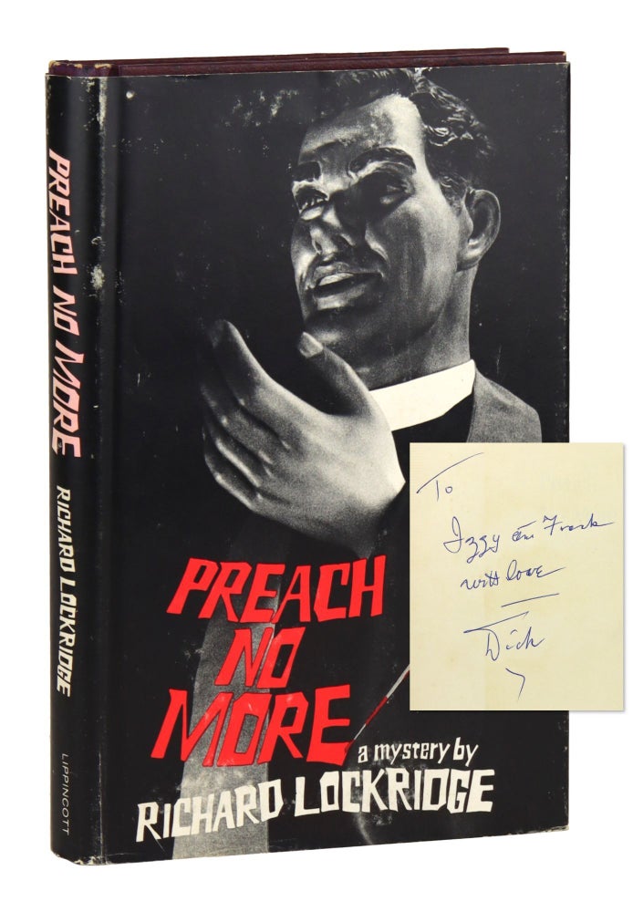 Lockridge Books Preach No More Signed and Inscribed | Richard Lockridge