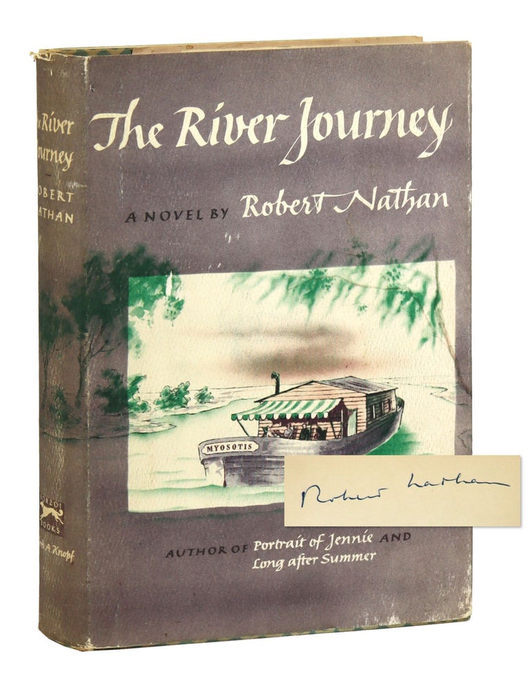 Item #33334 The River Journey [Signed]. Robert Nathan.