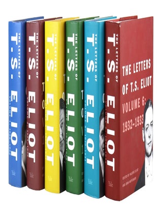 Item #33468 The Letters of T.S. Eliot. Volume I: 1898-1922 Revised Edition; Volume II: 1923-1925;...