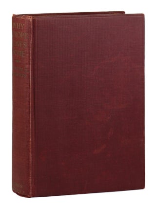 Item #33620 Why Europe Leaves Home. Kenneth Roberts