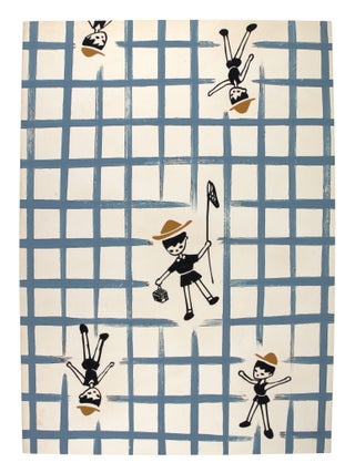 Collection of Nineteen Original Post-War Yukata Designs
