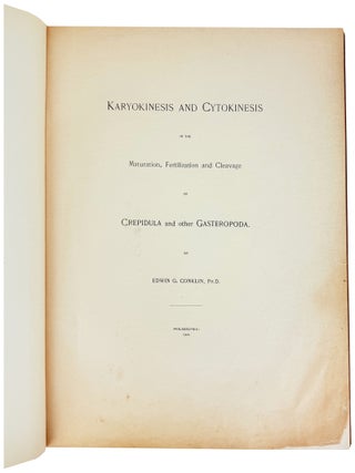 Karyokinesis and Cytokinesis in the Maturation, Fertilization and Cleavage of Crepidula and other Gasteropoda