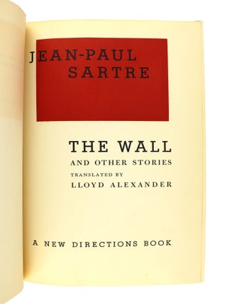 The Wall [Limited Edition, Signed by Jean-Paul Sartre]