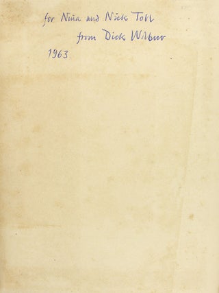 Poems: 1943-1956 [Inscribed and Signed]