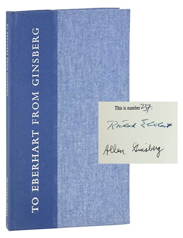 Item #35487 To Eberhart From Ginsberg: A Letter About Howl, 1956 [Limited Edition, Signed by Ginsberg and Eberhart]. Allen Ginsberg, Richard Eberhart, Jerome Kaplan, etchings.