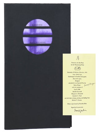 Banjo Dog: Poems and Linocut Illustrations [Limited Edition, Signed by. Donald Justice, Sidney Berger, printer.