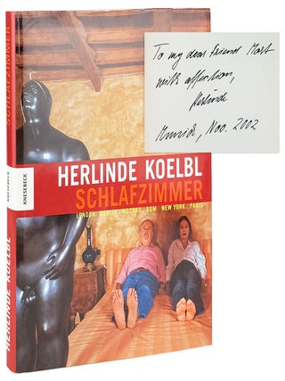Schlafzimmer: London Berlin Moskau Rom New York Paris [Inscribed and. Herlinde Koelbl.
