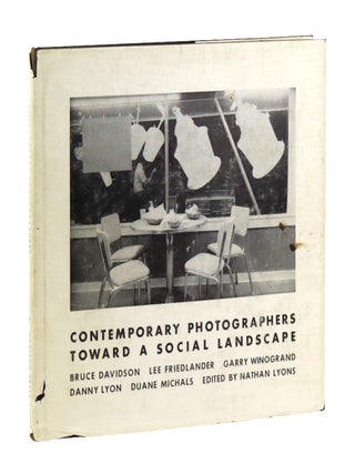 Item #38072 Toward a Social Landscape [Dust jacket title: Contemporary Photographers Toward a...