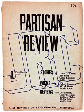 Item #38778 Partisan Review A Bi-Monthly of Revolutionary Literature Published by the John Reed...
