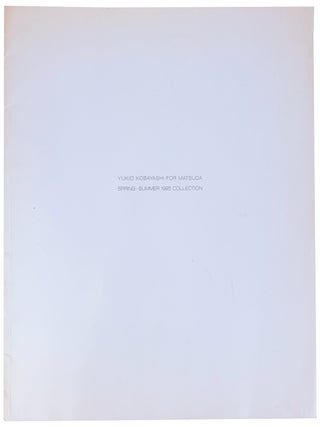 Item #38789 Yukio Kobayashi for Matsuda Spring-Summer 1995 Collection. Yukio Kobayashi, Stephane...